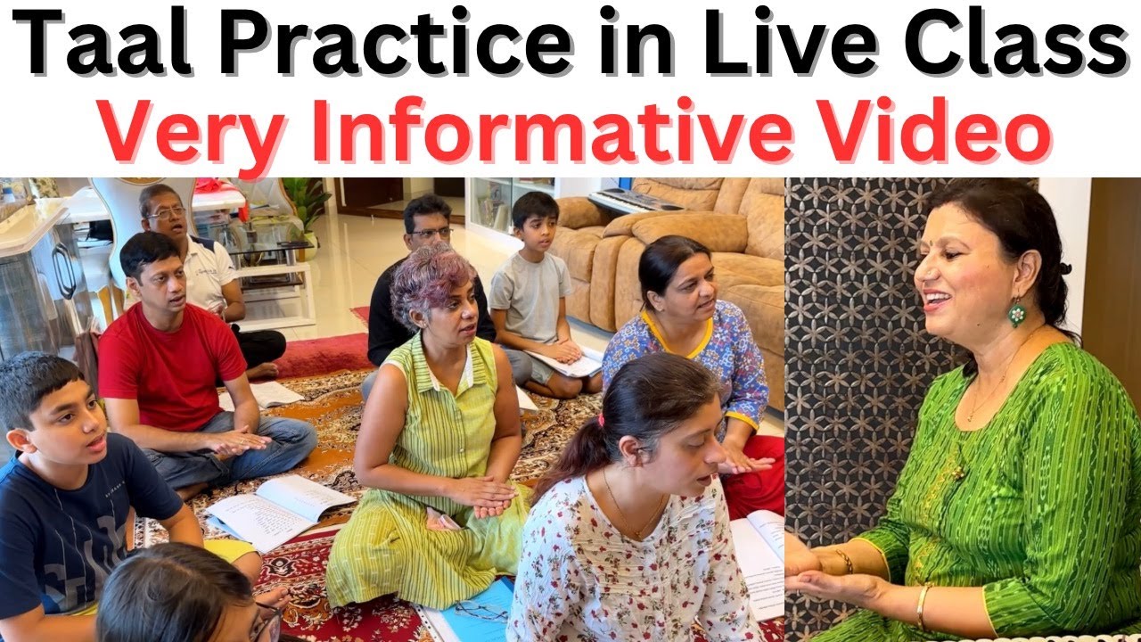 Learn Tritaal In Live Class/Tali Khali Practice with the Guru & Shisya/A lot about Taal.IMP.