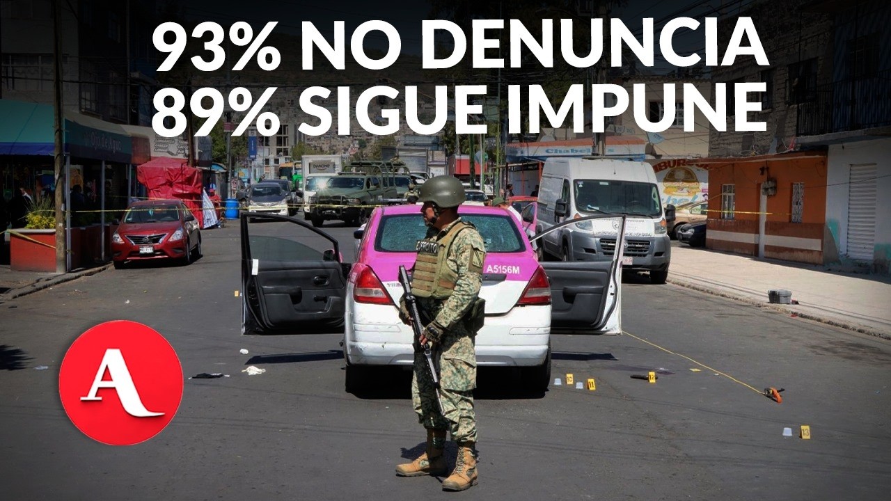 93% de los delitos no se denuncian en México y 89% no tuvo solución efectiva | México evalua