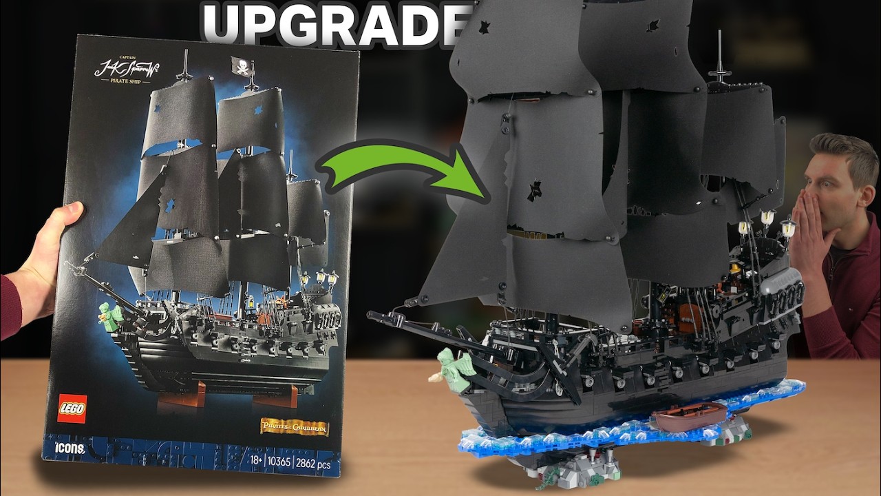 Wie DU deine NEUE Black Pearl 100% BESSER machst 🔥 Lego 10365 Cpt Jack Sparrows Pirate Ship FIX