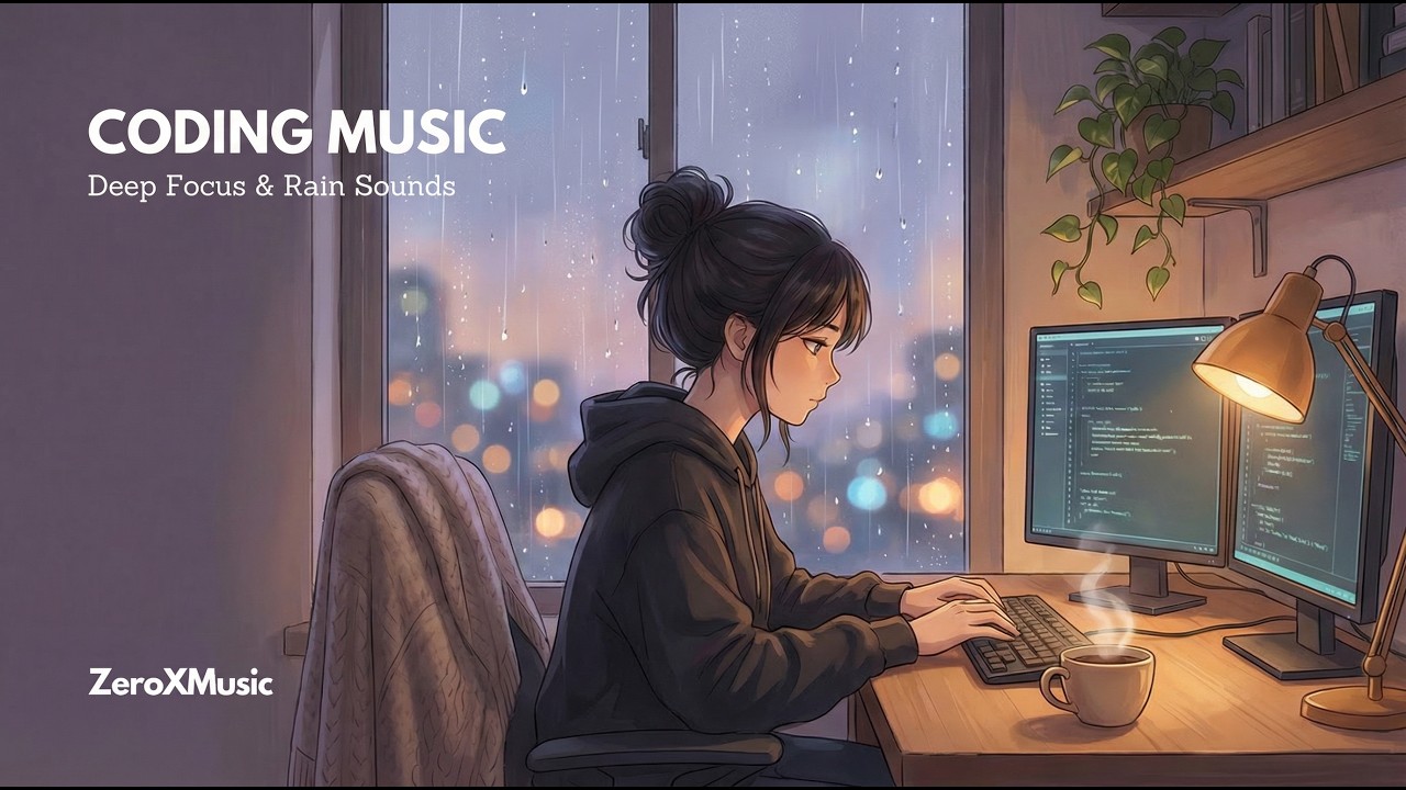 Code Matrix 💻 Coding Music for Deep Focus | 2 Hours Programming Productivity Mix | ZXM004