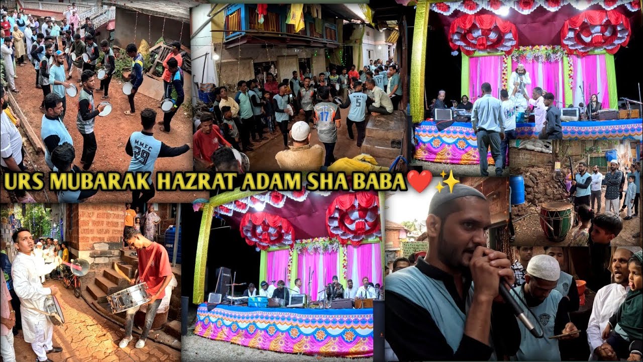Urs Mubarak Hazrat Adam Sha Baba❤️✨//Manche ❤️😌//@official_solkaryunus