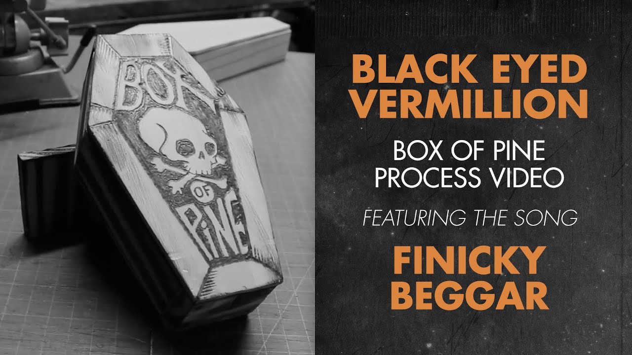 Black Eyed Vermillion - How To Build A Mini Coffin Out Of Pine Wood, Process Video
