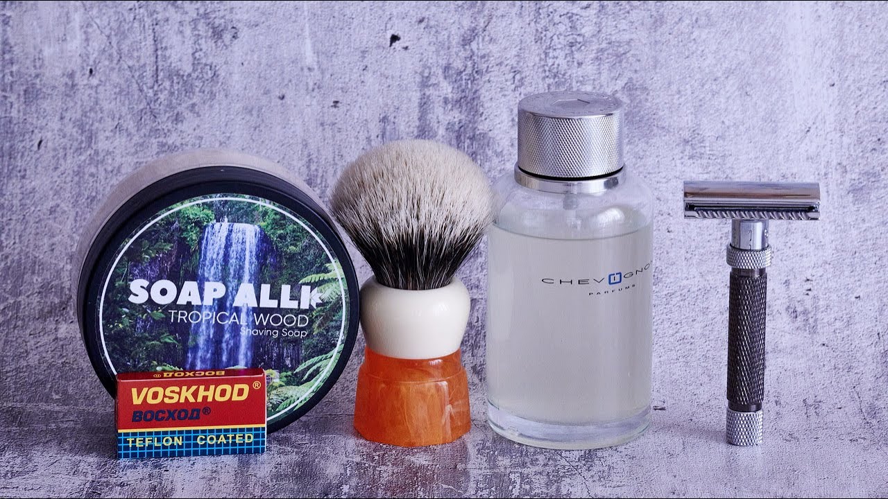 №7 в семье GIBBS, регулируемая бритва Yaqi. SOAP ALLI Tropiсal Wood бритьё nomelike