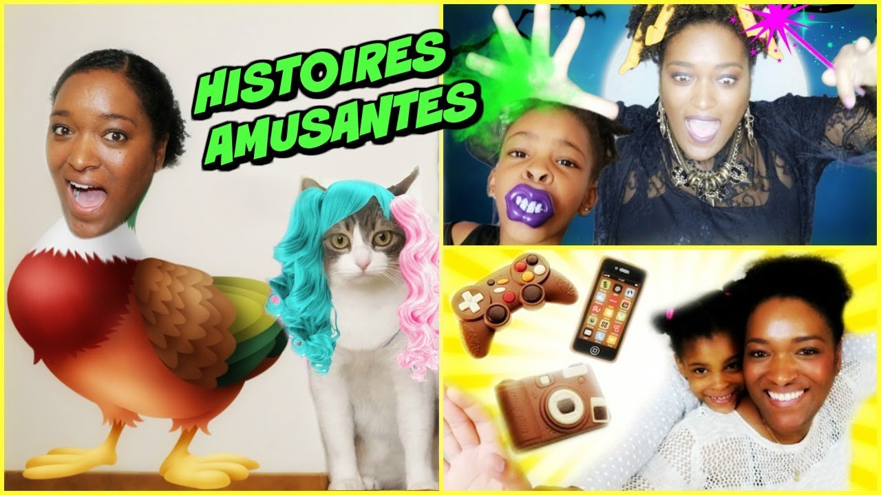 VIDEOS AMUSANTES Sorciere scolaire Magique chocolat Compilation histoires drôles