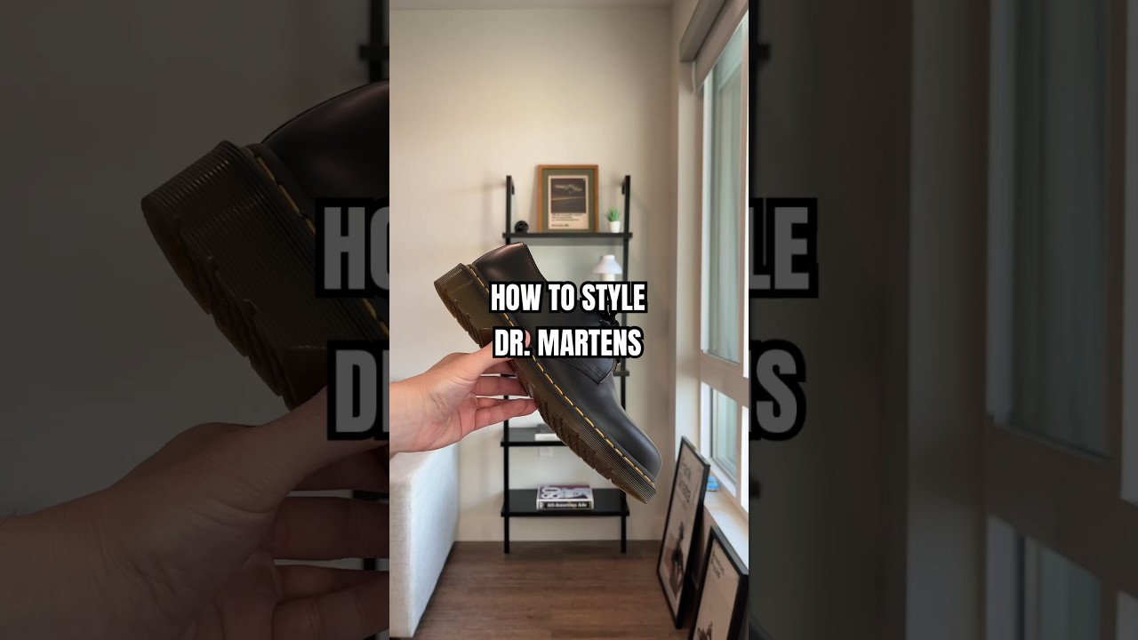 How To Style: Dr. Martens 👞 #style #mensfashion #drmartens