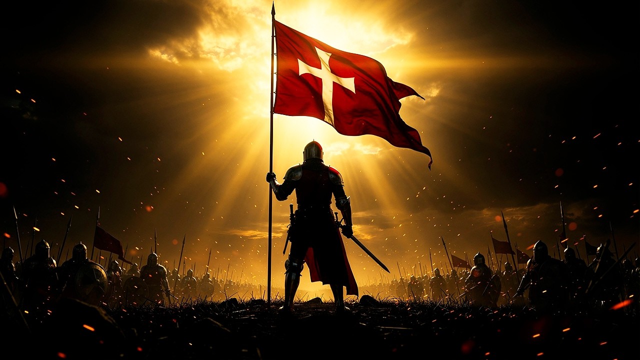 Hallelujah - March Of The Templars Hymn | Beautiful Gregorian Chant