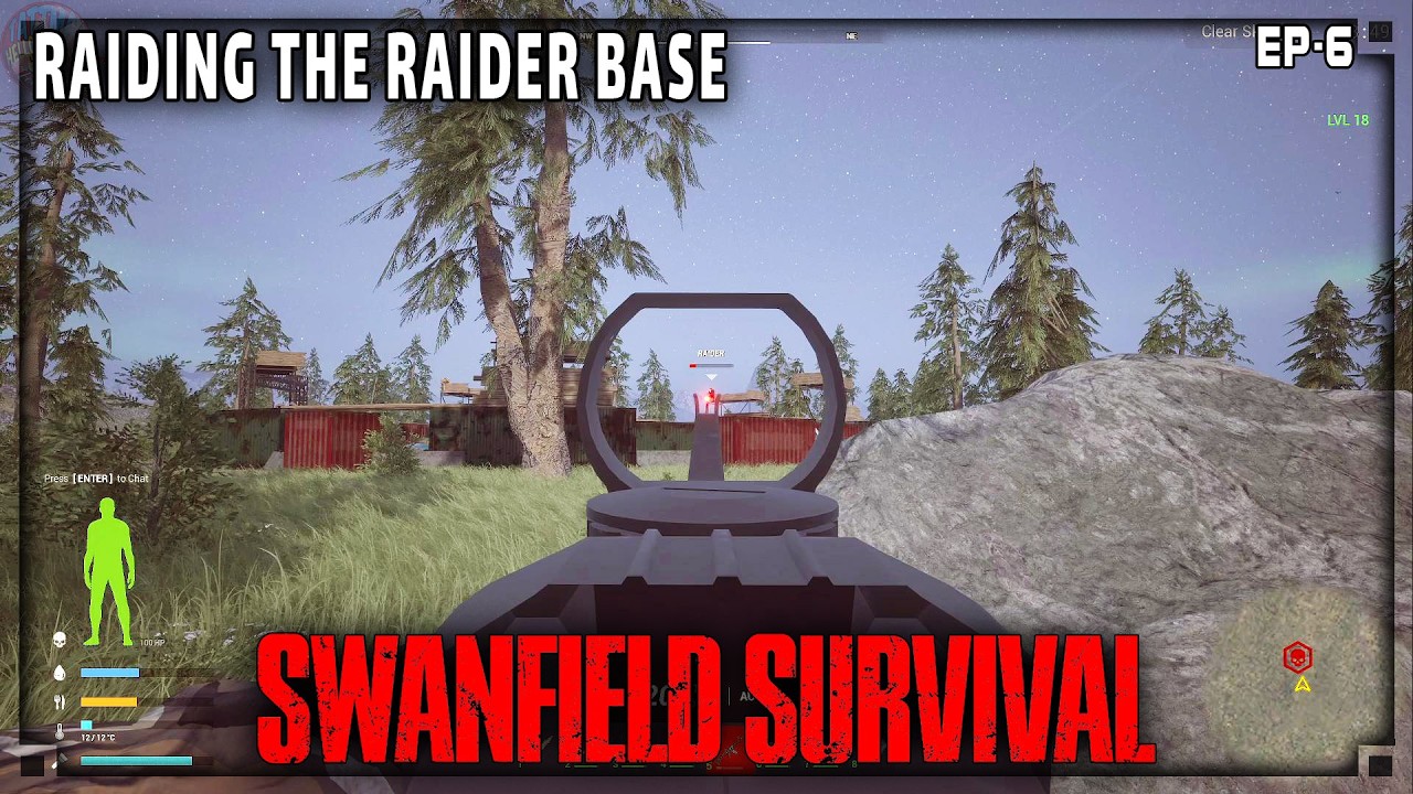 Raiding The Raider Base Is Dangerous. Swanfield Survival Playtest 6