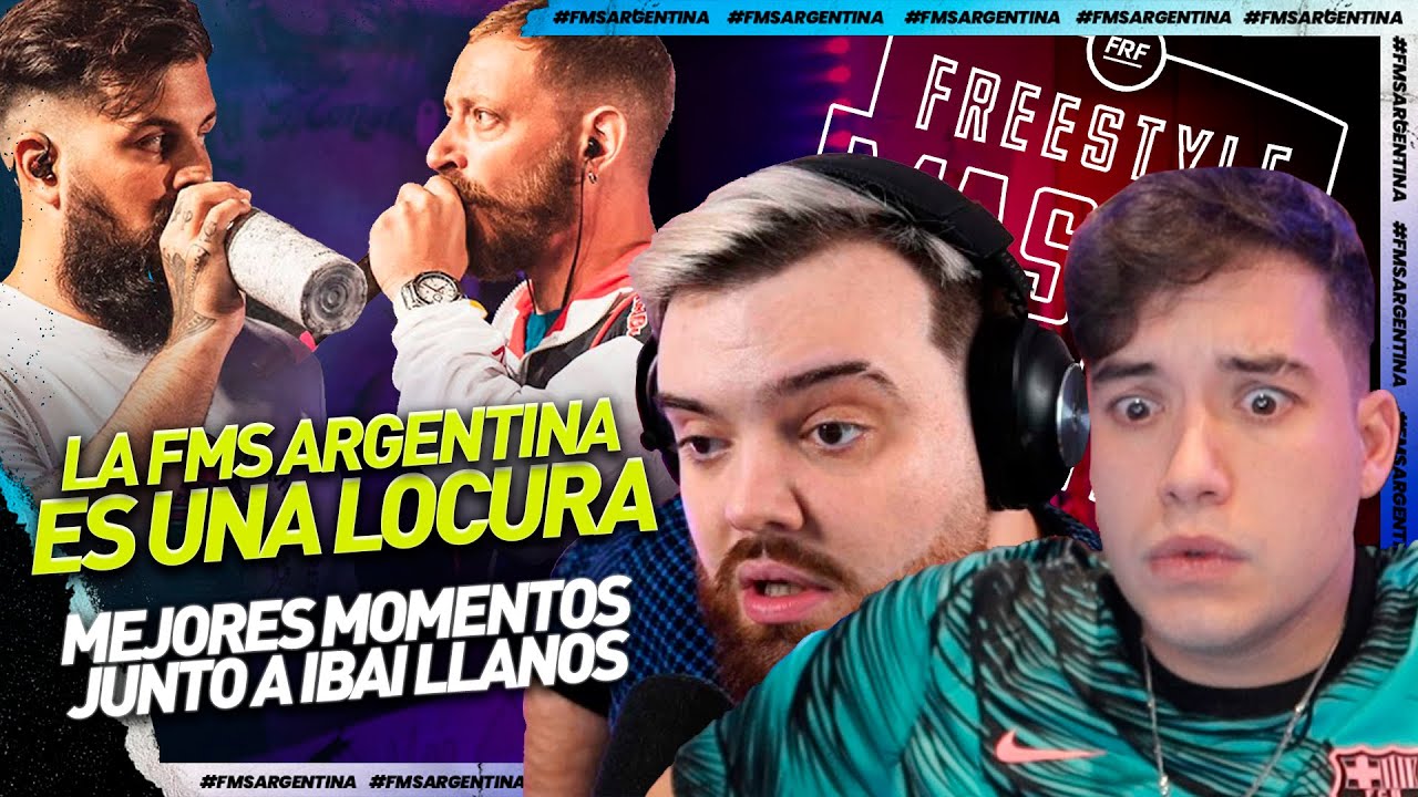 IBAI Y KAPO REACCIONAN A LA MEJOR JORNADA DE FMS ARGENTINA - PAPO VS DTOKE BATALLÓN DE LOCOS