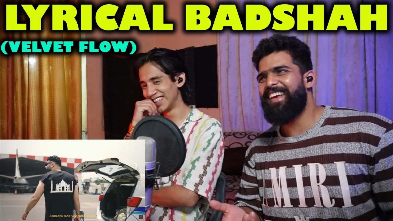 Badshah - Velvet Flow (Official Music Video) | REACTION | TEEN SAMBHAVNA