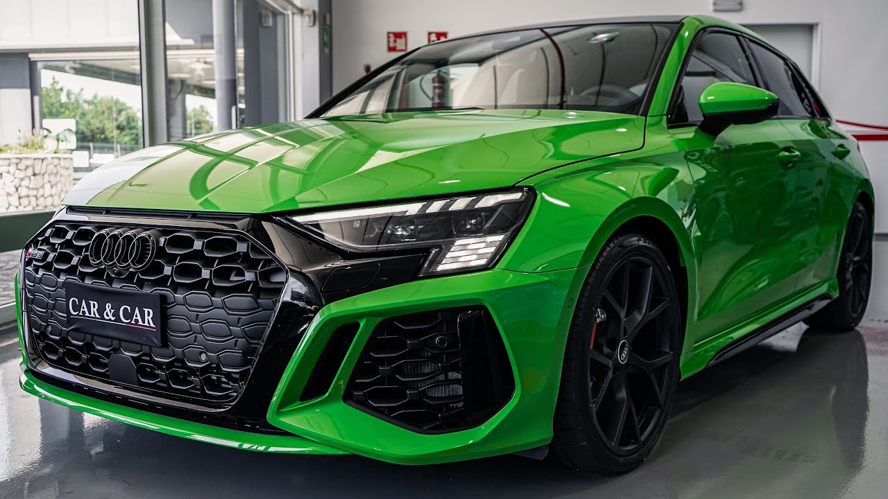 2023 Kyalami Green Audi RS3 Sportback - Interior and Exterior Walkaround