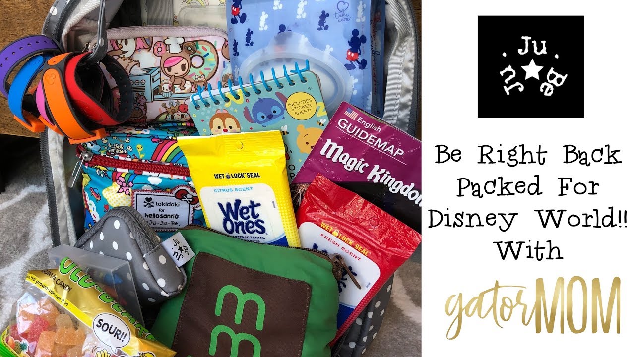 What we pack for DISNEY DAYS! | GatorMOM