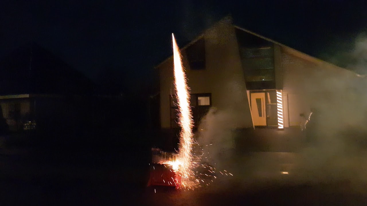 Vuurpijlenrek oud en nieuw 2017/2018.