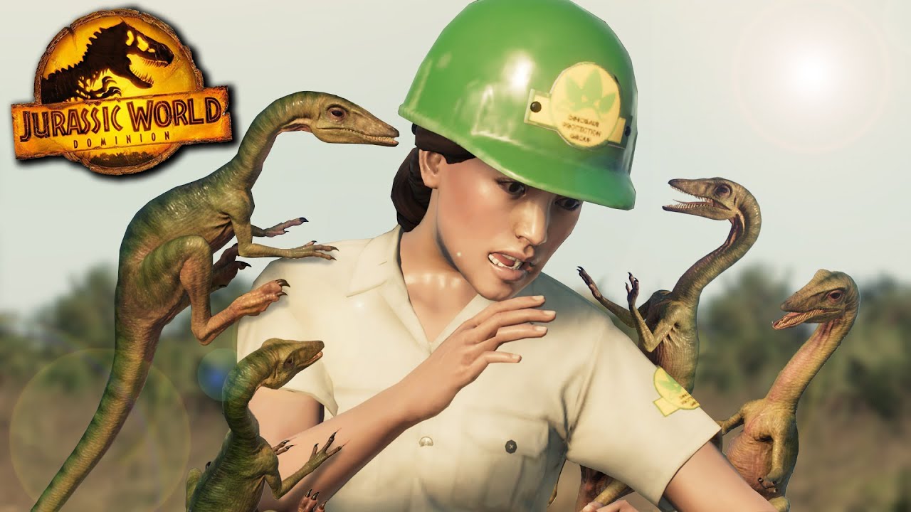 Compy's Attack People Now!!! - Jurassic World Evolution 2 | HD