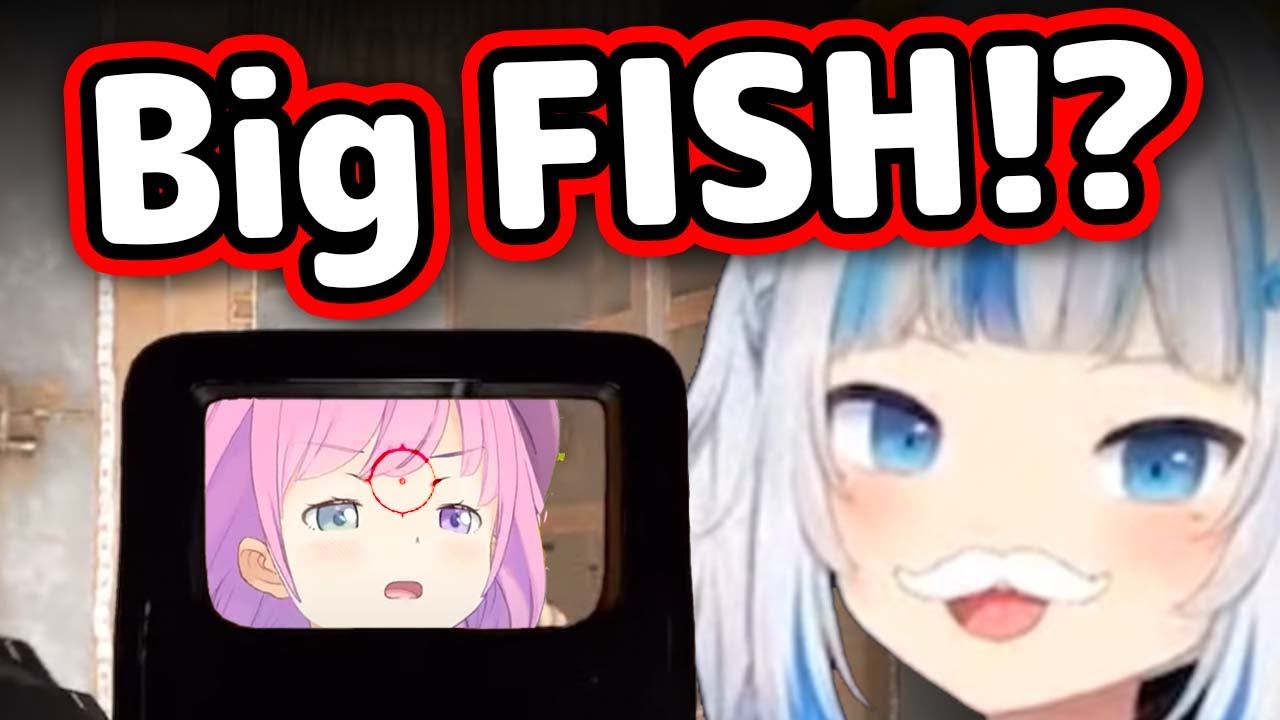 Gura Accidentally Headshots Luna...【Hololive】