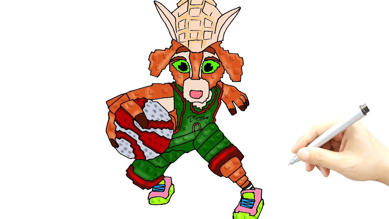 How to draw goat steal a brainrot