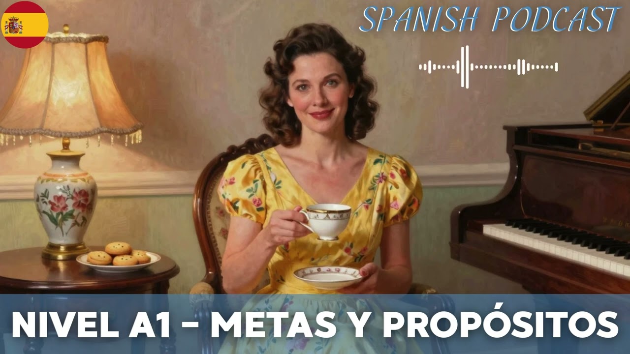 Podcast en espa&ntilde;ol para practicar &ndash; Metas y prop&oacute;sitos (Nivel A1)