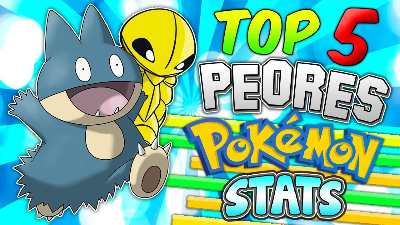 TOP 5 PEORES POKÉMON EN CADA ESTADÍSTICA #2