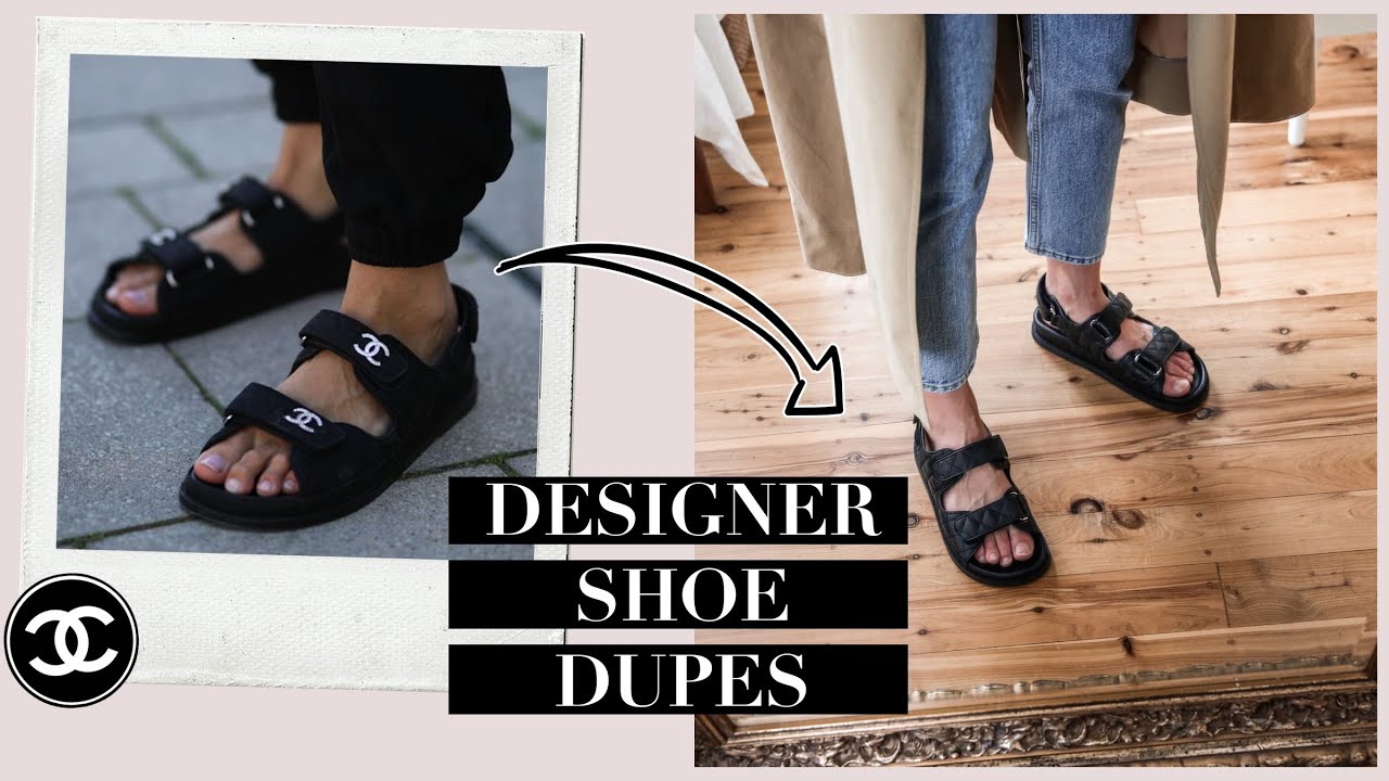 DESIGNER SHOE DUPES: Chanel Dad Sandals, Bottega Veneta Mules, The Row Ginza Sandals | Mademoiselle
