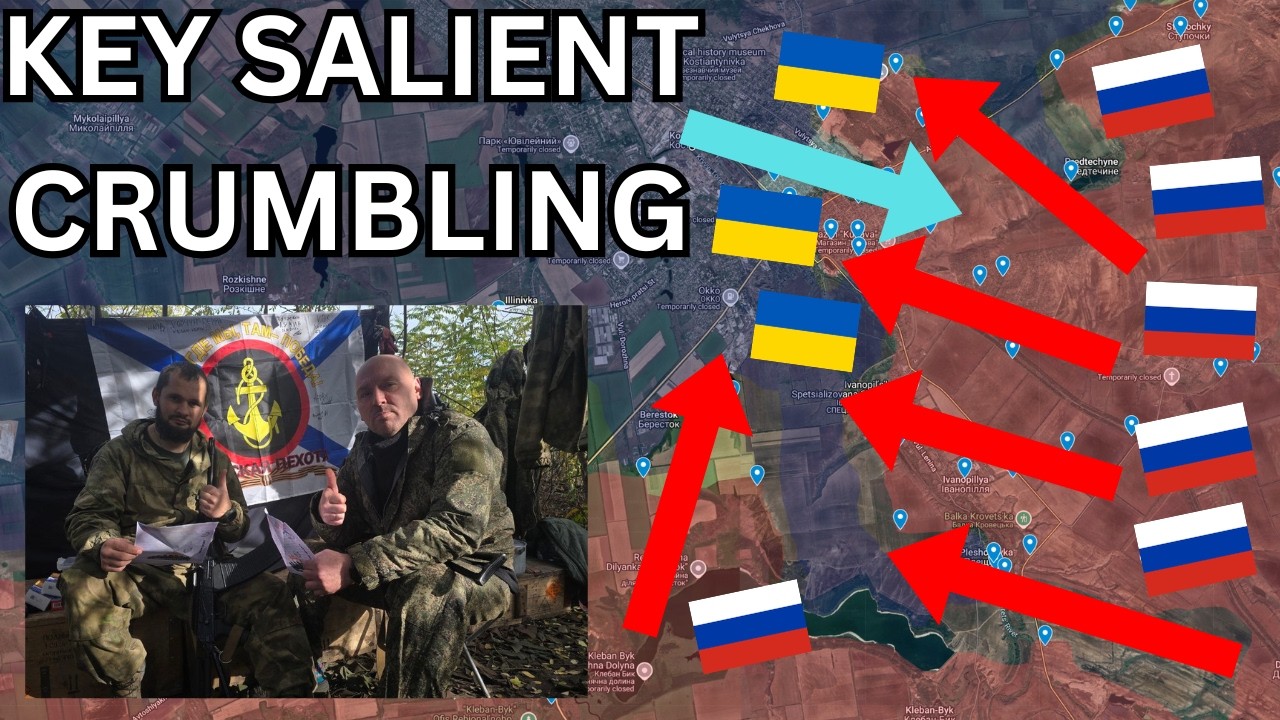 ANOTHER Salient FALLING, Russia Flanks Berestok And Pushes Past Zakitne