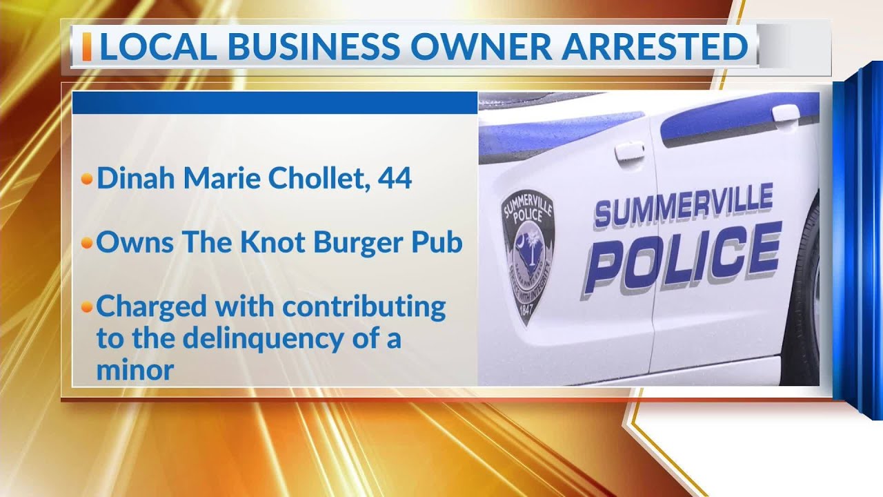 Summerville business owner arrested