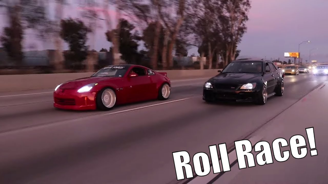 LEXUS IS300 VS 350Z HR RACE! (unexpected result)