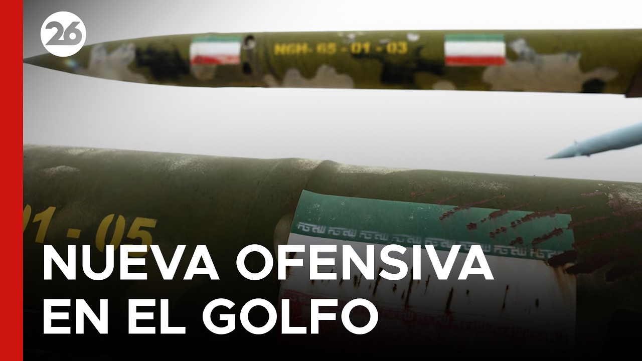 🇮🇷 IRAN ATACA BASES ISRAELIES Y DE EEUU | Impactos en el centro de Israel y bases del Golfo