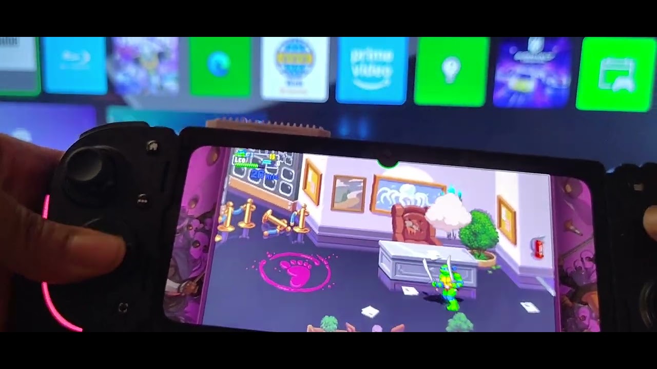 Использование аккумуляторного модуля Gamesir FX5 и вентилятора охлаждения на Razer Edge и контрол...