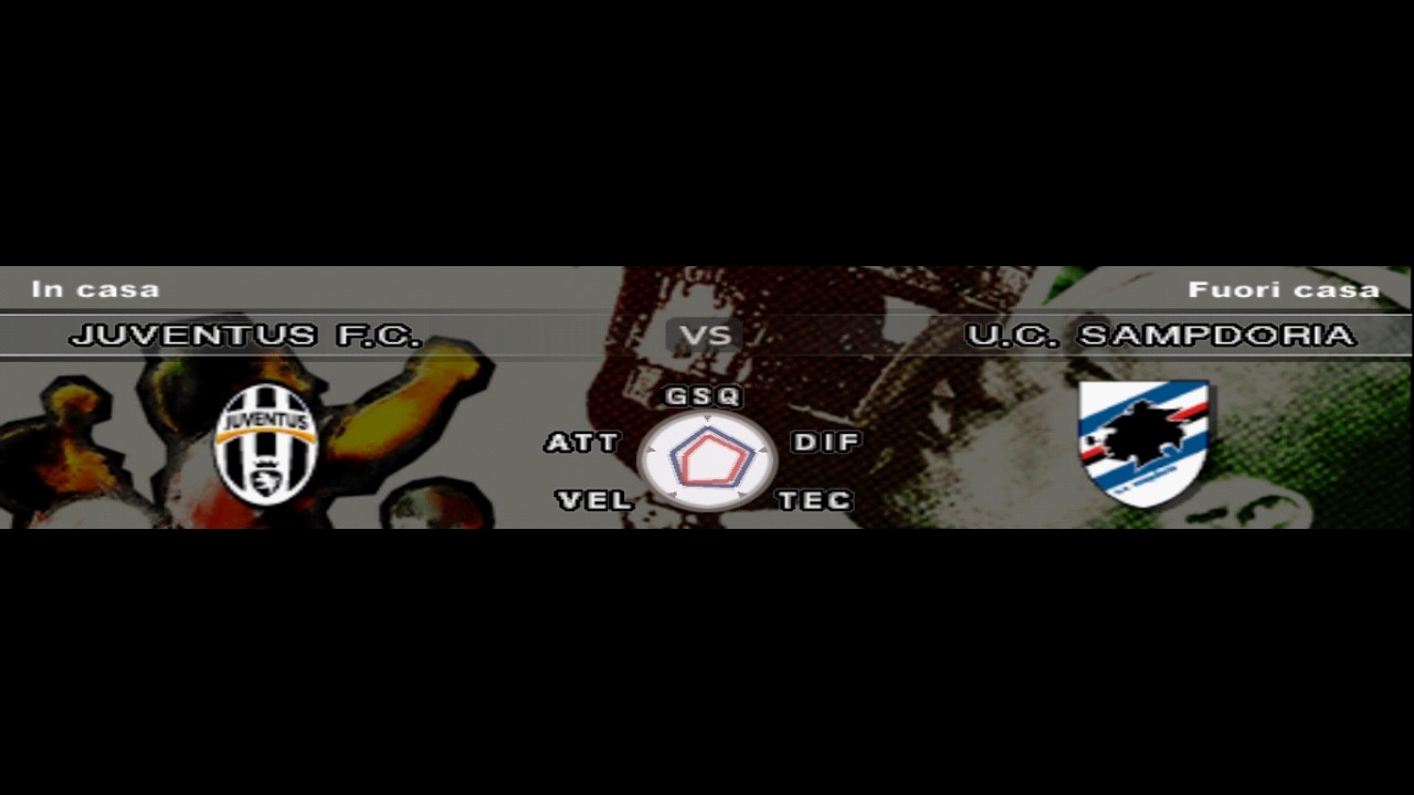 PES2009 | JUVENTUS - SAMPDORIA (1°GIORNATA SERIE A)