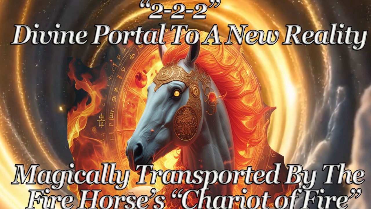 222 Portal: Fire Horse Chariot of Fire | Enter the New Reality Portal