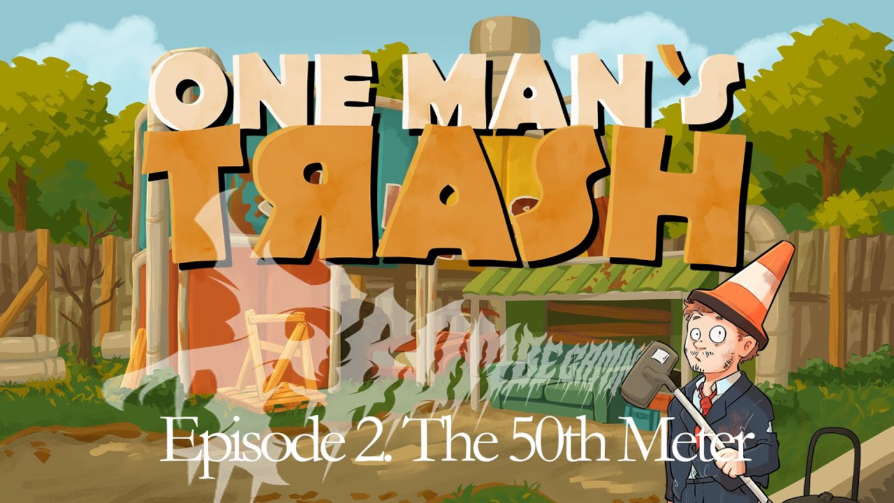 Episode 2. Cecking in with the hole - One Man's Trash - Indie Hole Digging Simulator