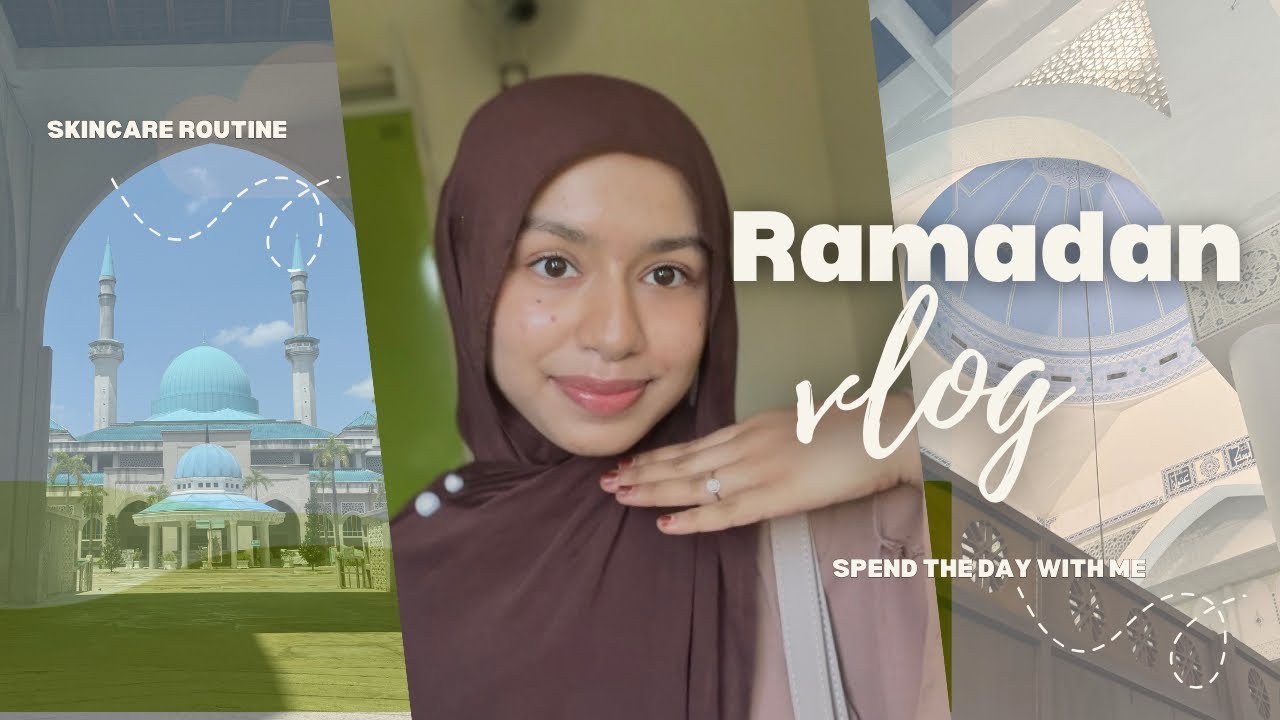 Ramadan vlog🕌| a day as a university student ✨| self care✨|Taking care of deen📿