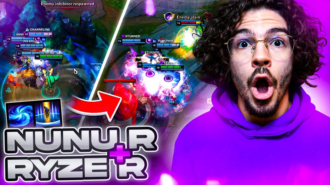 CEL mai OP COMBO | Nunu R + Ryze R