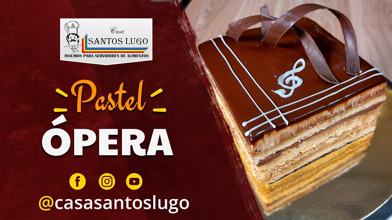 PASTEL ÓPERA ⭐RECETA PARA NEGOCIOS⭐
