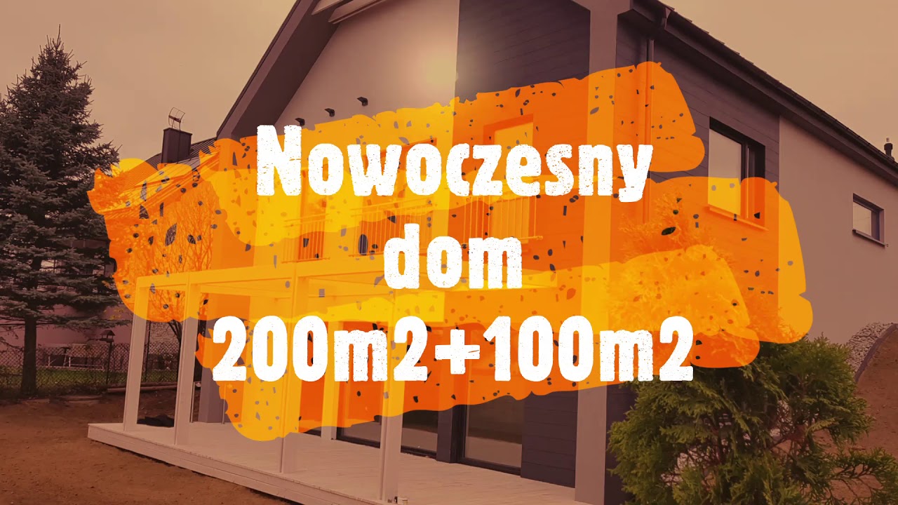 Nowoczesny dom  200m2+100m2 Żukowo k. Gdańska