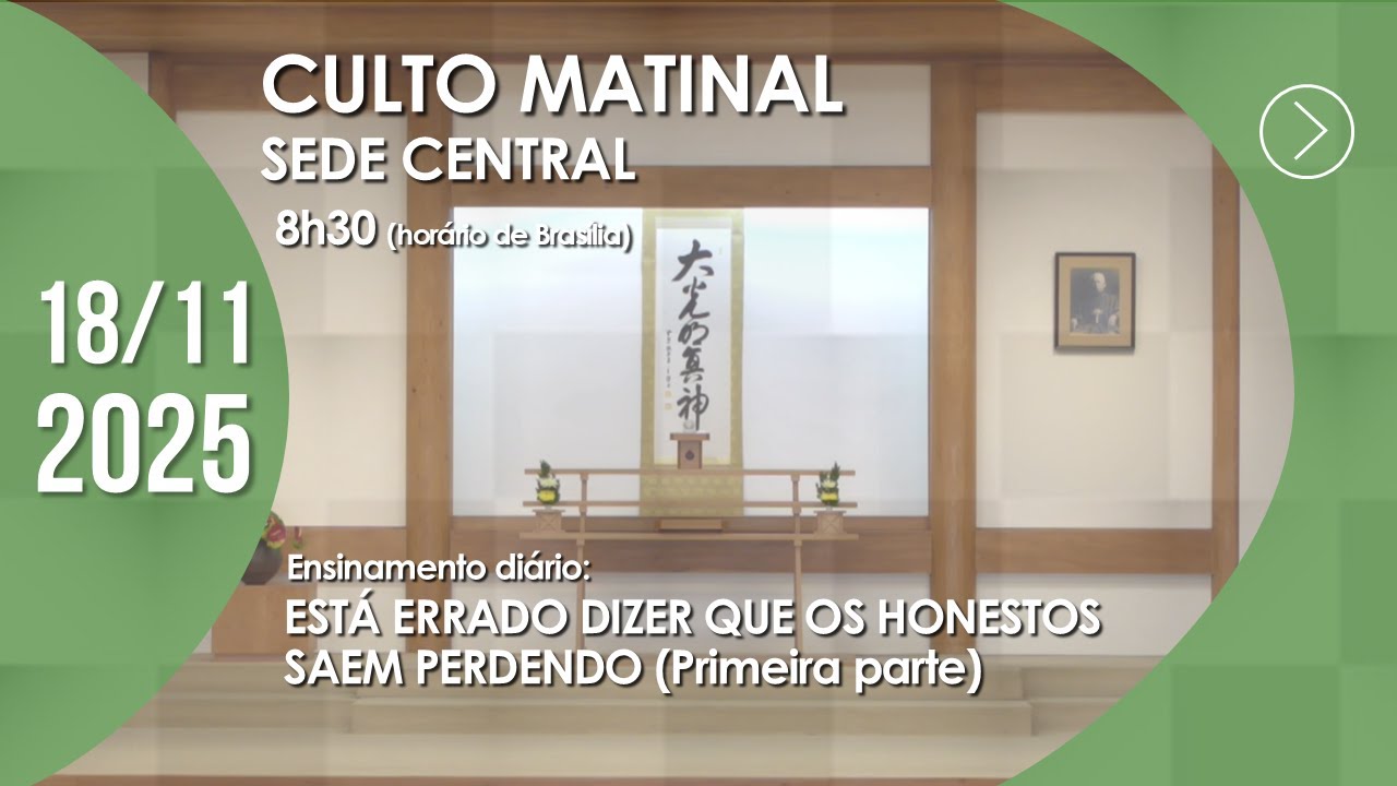 Culto Matinal | 
