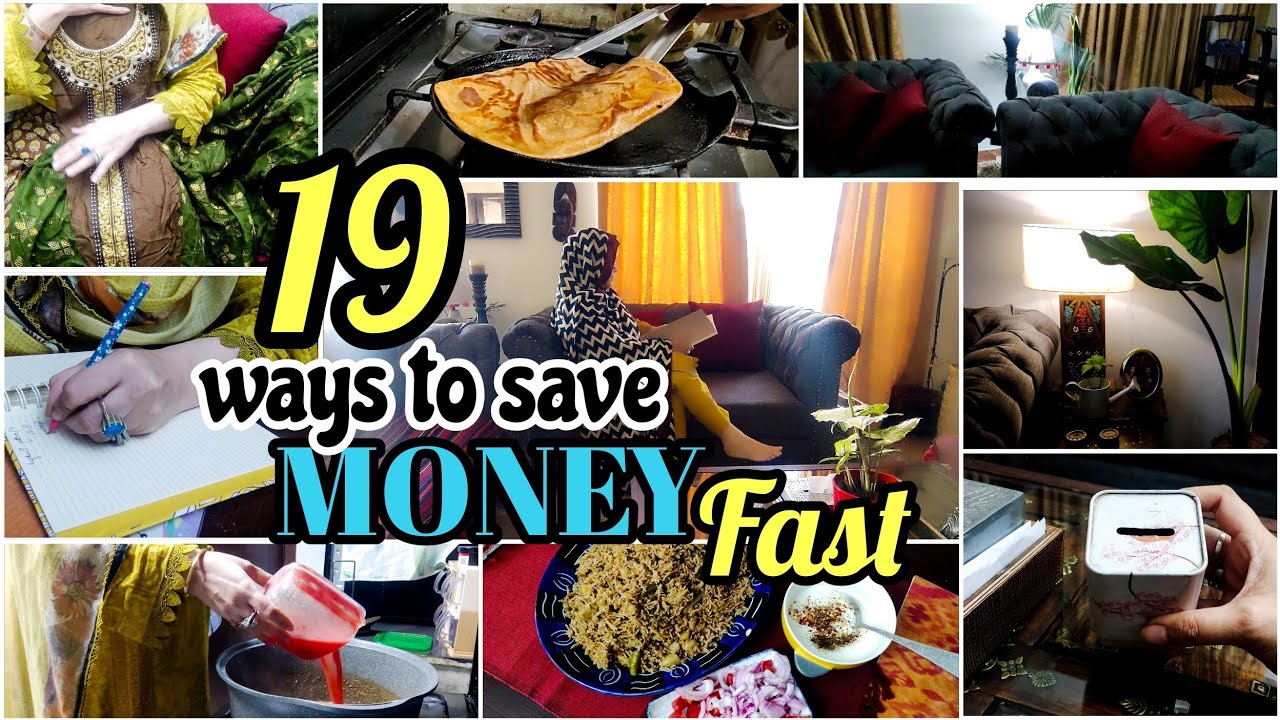 19 Ways to SAVE MONEY in budget  💵 کفایت شعاری | Easy Money Saving Tips | FRUGAL LIVING TIPS 💰