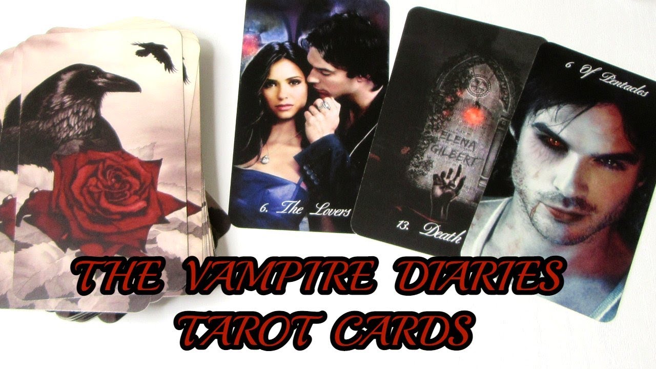 THE VAMPIRE DIARIES 🧛 Tarot Cards 🩸 My Own Deck Review, Flip Through + Collective Reading