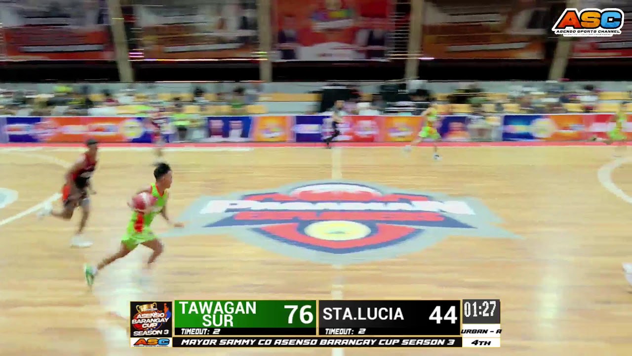 STA. LUCIA vs TAWAGAN SUR | URBAN - A | ASENSO BARANGAY CUP SEASON 3 | FEB. 26, 2026.