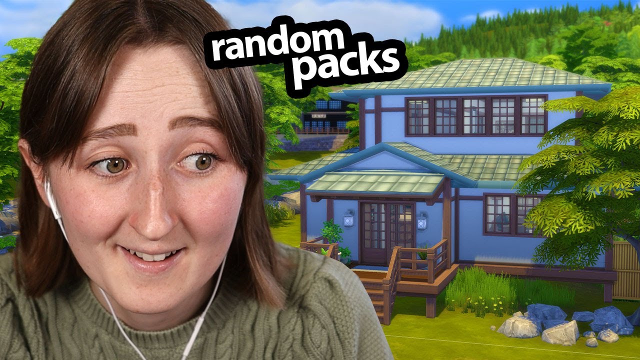 building with RANDOM packs in the sims (Streamed 11/11/24)