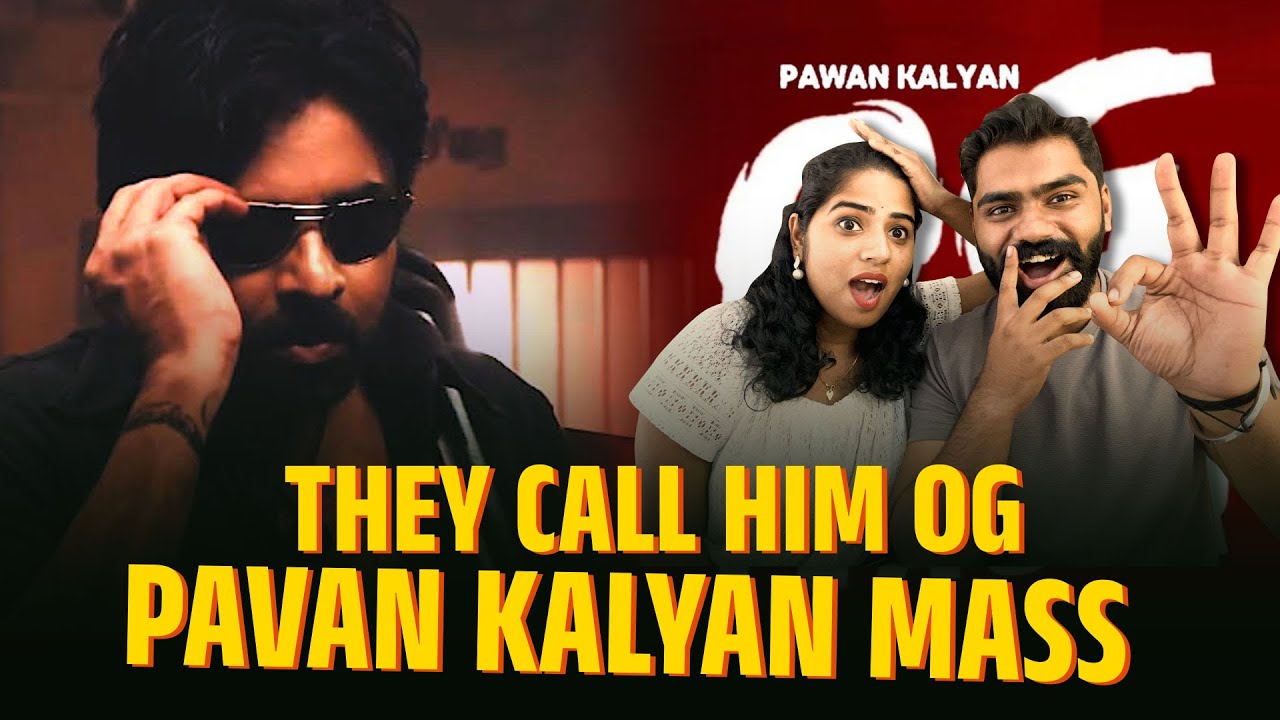 Hungry Cheetah - OG Glimpse REACTION | Pawan Kalyan | Sujeeth | Thaman S | DVV Danayya