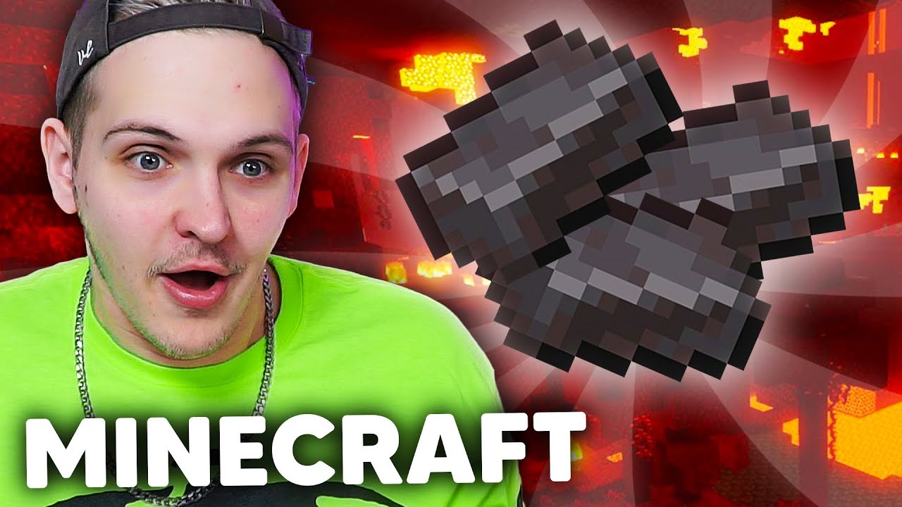 Huebi findet zum ersten mal NETHERITE!