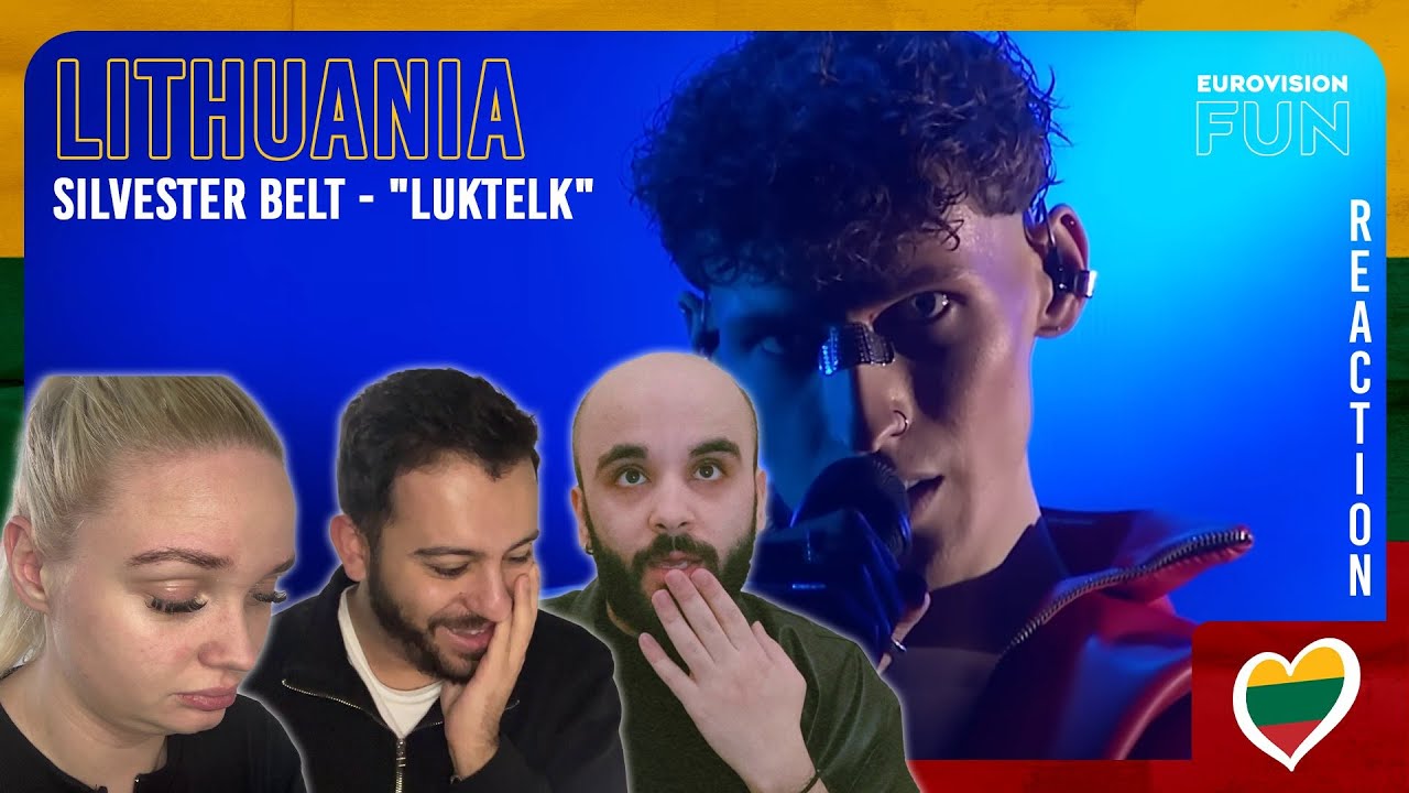 Eurovisionfun Reacts To Lithuania Eurovision 2024 Entry ''Luktelk'' (w/ @Slavandic) | Eurovisionfun