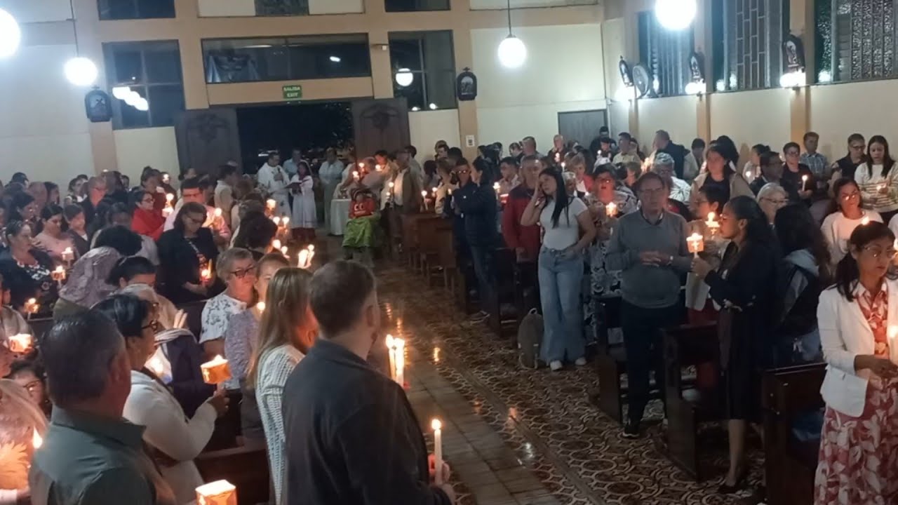 Candelaria de Naranjo.  Bendición de las velas. Fiesta patronal 