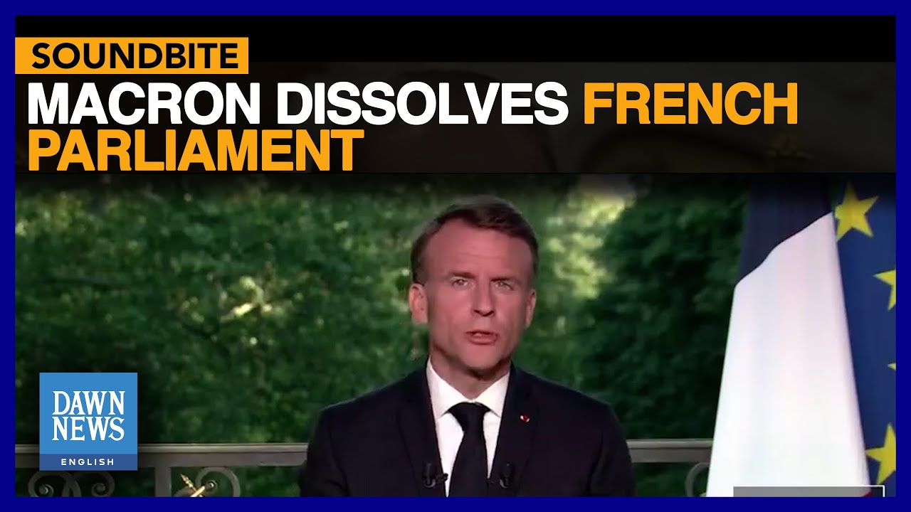 EU Election: Macron Dissolves Parliament After Crushing Loss | Dawn News English