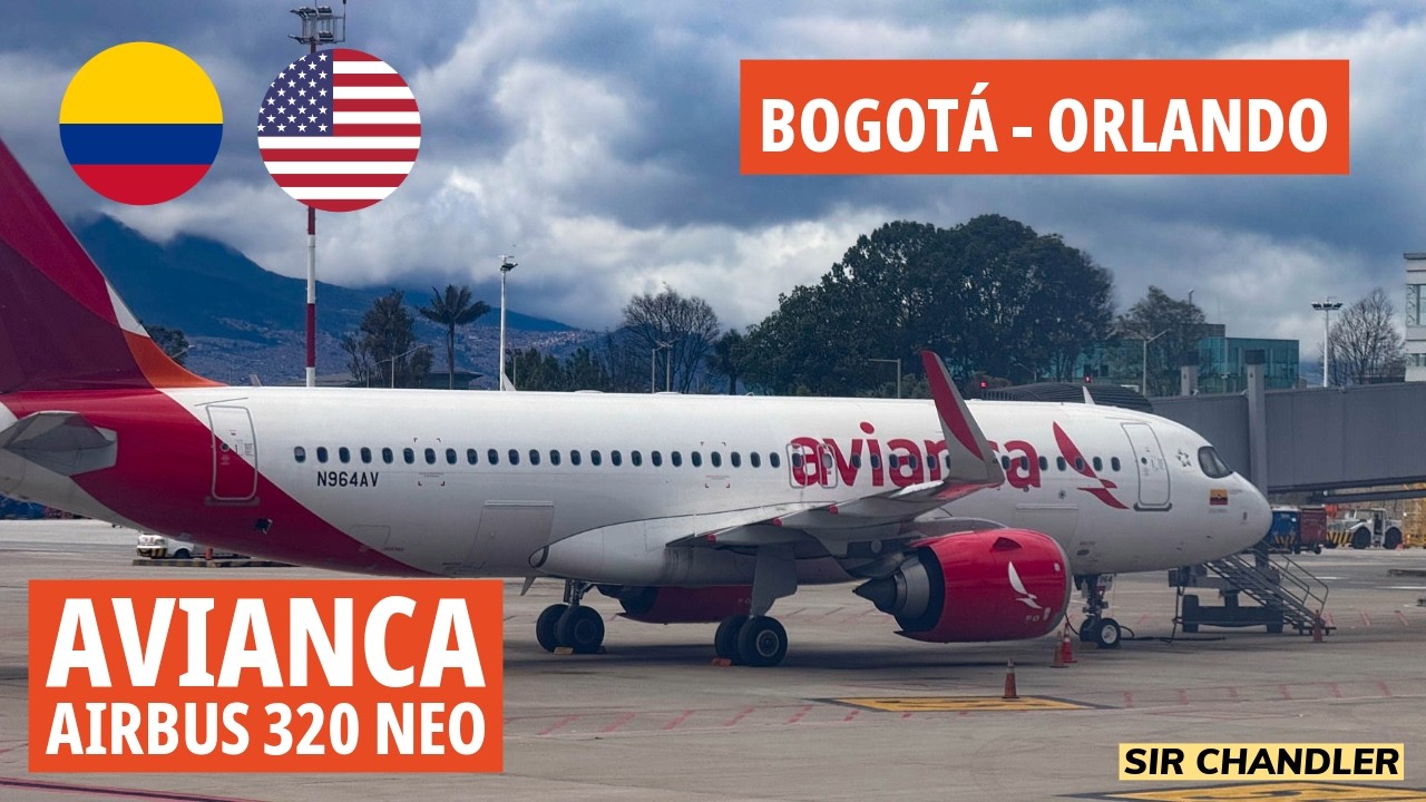 ✈️ BOGOTÁ ORLANDO - VUELO AVIANCA - AIRBUS 320