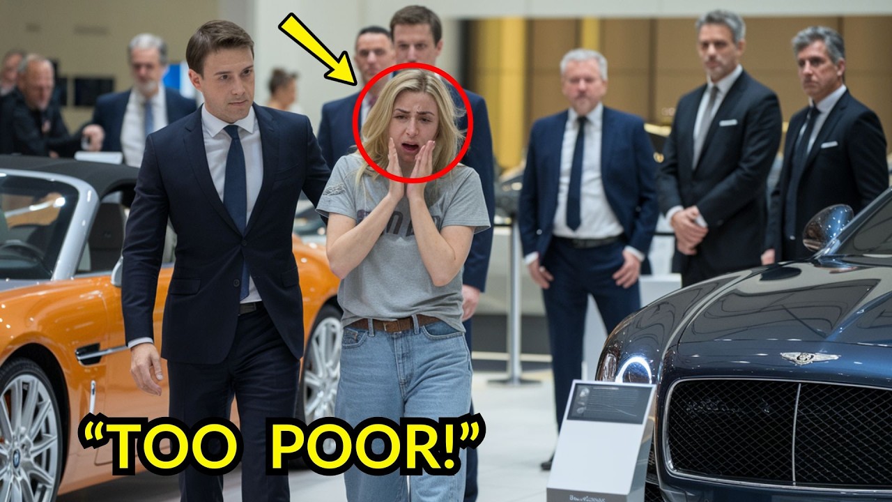 Woman Mocked at Car Dealership—Next Day, Billionaire Husband Arrives in a Bugatti La Voiture Noire
