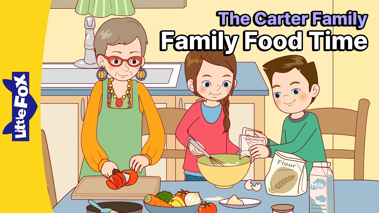 Family Food & Cooking Fun | The Carter Family Compilation | Little Fox