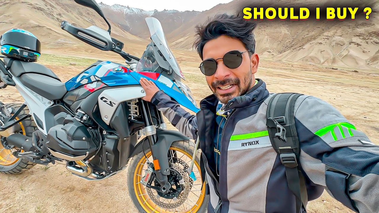 First Ride On BMW GS R1300 In Leh Ladakh 😍 Better than GS R1250?