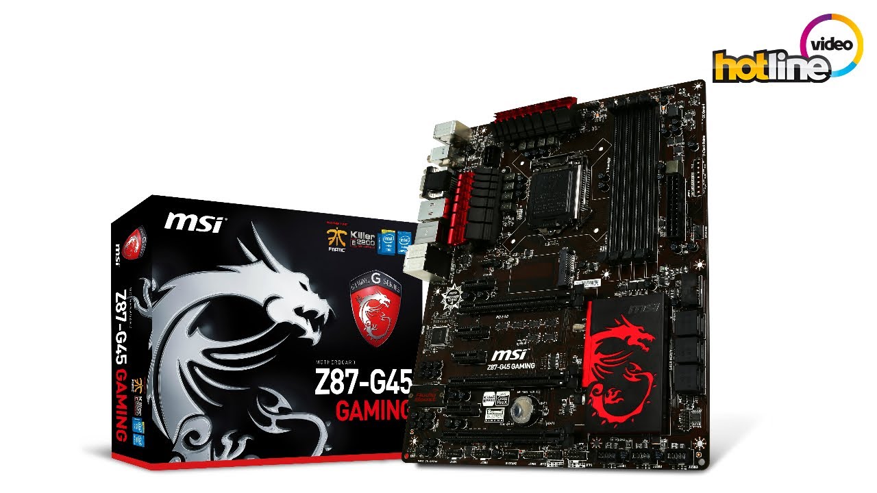 Обзор материнской платы MSI Z87-G45 GAMING