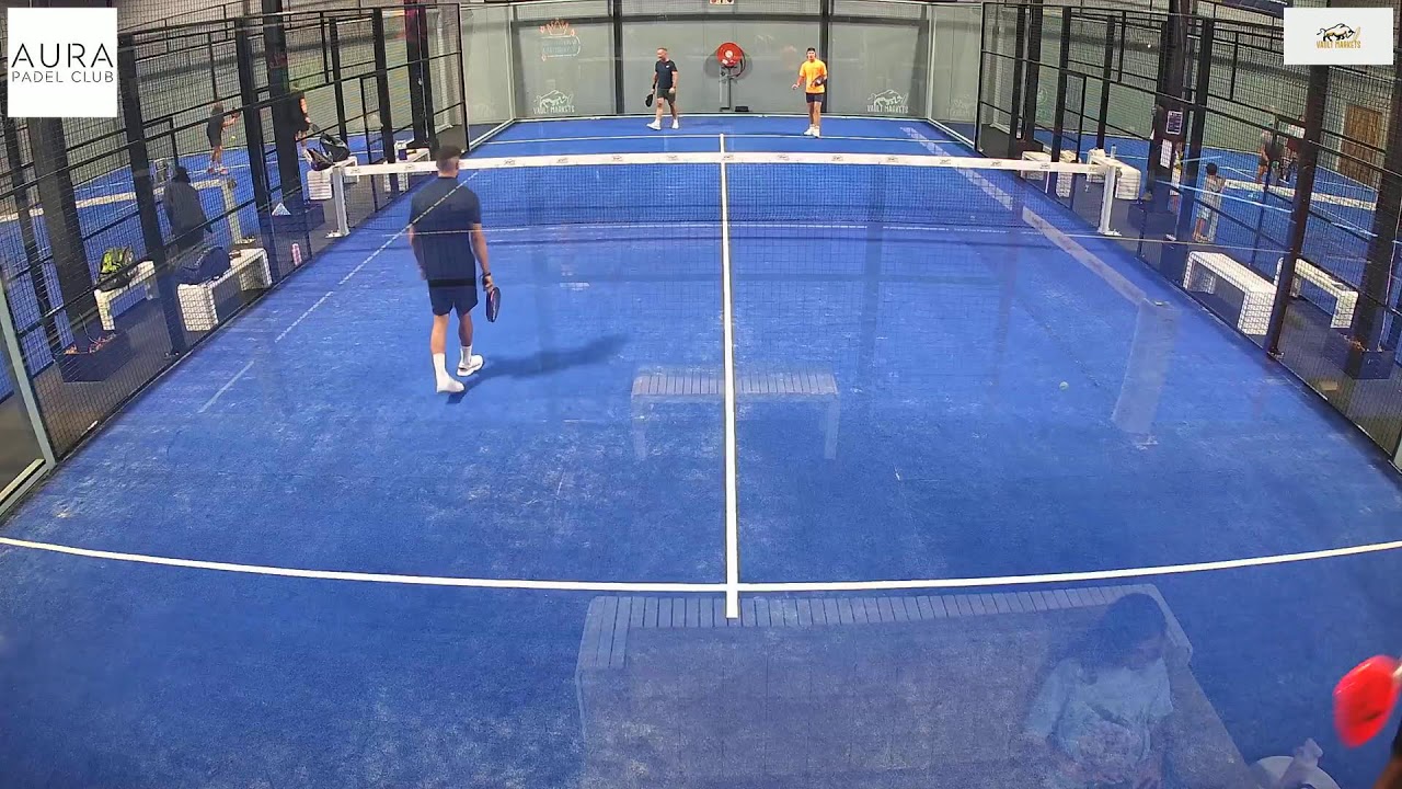 Aura Padel Club - Court 2 - Vault Markets - zano & raphael VS mayer & jurgen